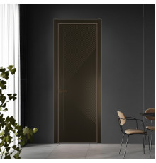 50 PE.O Перламутр Бронза вставка Глухая кромка Деорэ ProfilDoors Orange