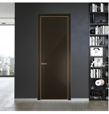 50 PE.O Перламутр Бронза вставка Глухая кромка Медь ProfilDoors Orange