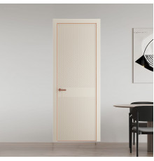 51 PE.O Кремовая Магнолия вставка Глухая кромка Медь ProfilDoors Orange