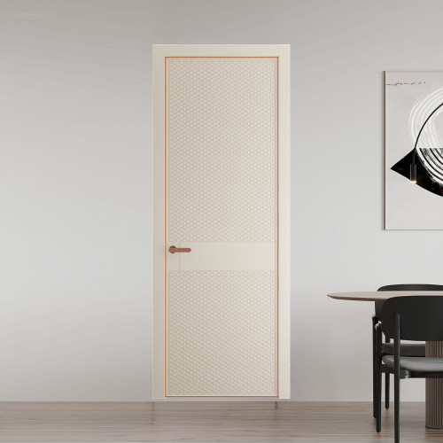51 PE.O Кремовая Магнолия вставка Глухая кромка Медь ProfilDoors Orange
