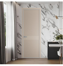 51 PE.O Сэнд вставка Глухая кромка Серебро ProfilDoors Orange