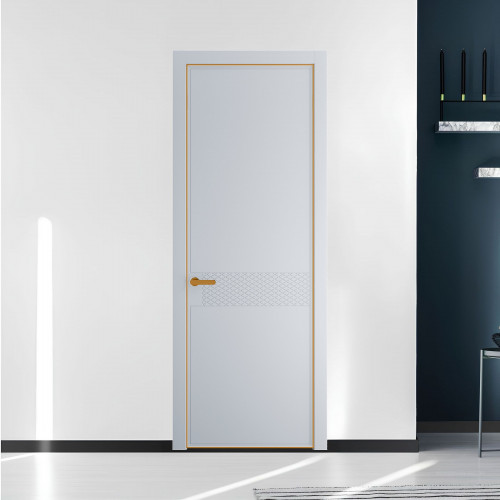 52 PE.O Лайт Грей вставка Глухая кромка Бронза ProfilDoors Orange