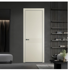 52 PE.O Перламутр Белый вставка Глухая кромка Серая ночь ProfilDoors Orange