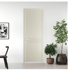 52 PE.O Перламутр Белый вставка Глухая кромка Вайт ProfilDoors Orange