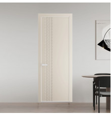 53 PE.O Кремовая Магнолия вставка Глухая кромка Вайт ProfilDoors Orange