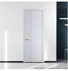 53 PE.O Вайт вставка Глухая кромка Золото ProfilDoors Orange
