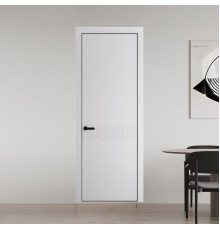 58 PE.O Крем Вайт вставка Глухая кромка Черный ProfilDoors Orange