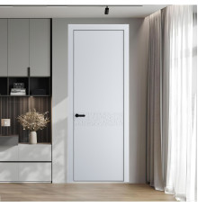 58 PE.O Вайт вставка Глухая кромка Черный муар ProfilDoors Orange