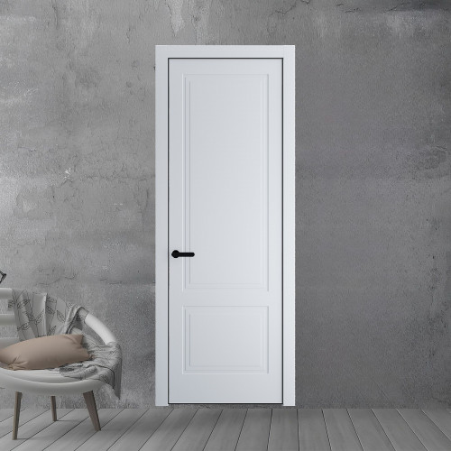 62 PE.O Вайт вставка Глухая кромка Черный ProfilDoors Orange