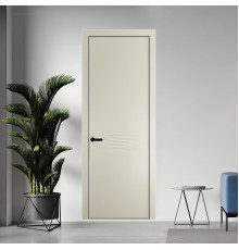 65 PE.O Перламутр Белый вставка Глухая кромка Черный ProfilDoors Orange