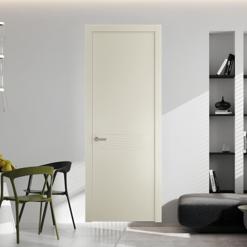 65 PE.O Перламутр Белый вставка Глухая кромка Никель ProfilDoors Orange