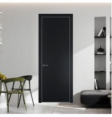 1 PE.O Блэк вставка Глухая кромка Серая ночь ProfilDoors Orange