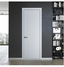 44 PE.O Лайт Грей вставка Глухая кромка Серая ночь ProfilDoors Orange