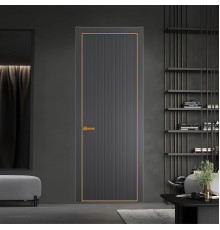 47 PE.O Графит вставка Глухая кромка Бронза ProfilDoors Orange