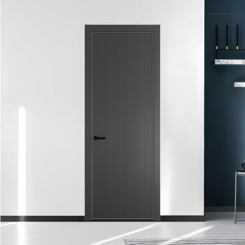 47 PE.O Графит вставка Глухая кромка Черный ProfilDoors Orange