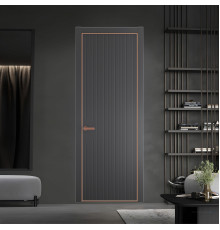 47 PE.O Графит вставка Глухая кромка Медь ProfilDoors Orange