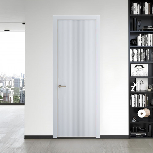 47 PE.O Вайт вставка Глухая кромка Никель ProfilDoors Orange