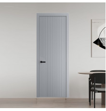 49 PE.O Смоки вставка Глухая кромка Черный муар ProfilDoors Orange