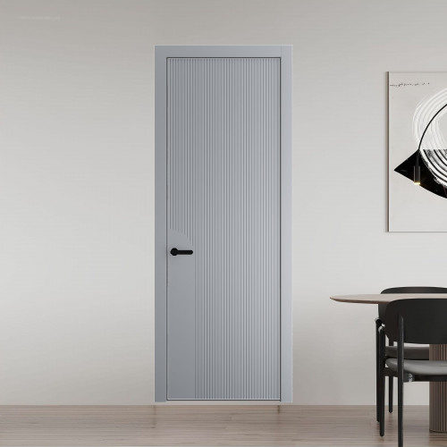 49 PE.O Смоки вставка Глухая кромка Черный муар ProfilDoors Orange