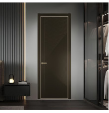50 PE.O Перламутр Бронза вставка Глухая кромка Шампань ProfilDoors Orange
