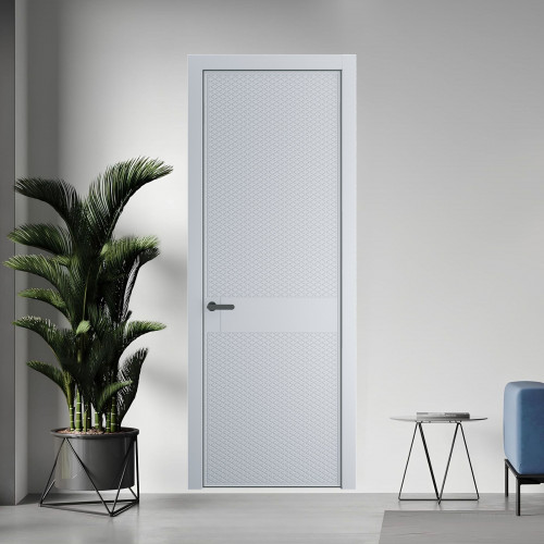 51 PE.O Лайт Грей вставка Глухая кромка Серая ночь ProfilDoors Orange