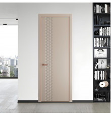 53 PE.O Сэнд вставка Глухая кромка Медь ProfilDoors Orange