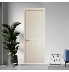 54 PE.O Кремовая Магнолия вставка Глухая кромка Бронза ProfilDoors Orange