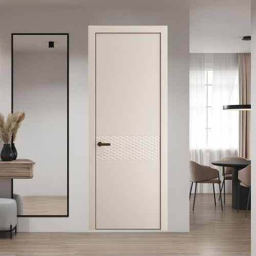 54 PE.O Кремовая Магнолия вставка Глухая кромка Деорэ ProfilDoors Orange