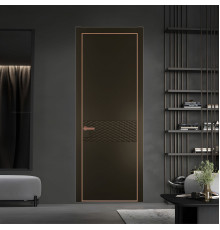 54 PE.O Перламутр Бронза вставка Глухая кромка Медь ProfilDoors Orange