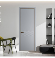 54 PE.O Смоки вставка Глухая кромка Деорэ ProfilDoors Orange