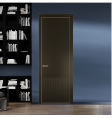 57 PE.O Перламутр Бронза вставка Глухая кромка Шампань ProfilDoors Orange