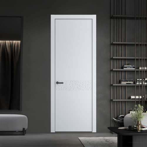 58 PE.O Вайт вставка Глухая кромка Серая ночь ProfilDoors Orange