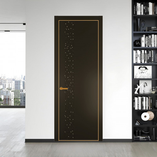 59 PE.O Перламутр Бронза вставка Глухая кромка Бронза ProfilDoors Orange