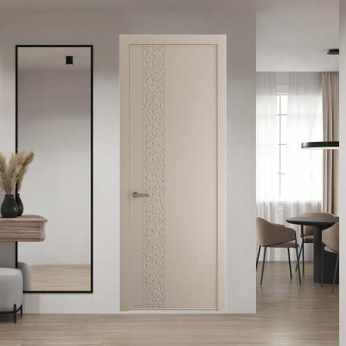 59 PE.O Сэнд вставка Глухая кромка Шампань ProfilDoors Orange