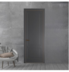 62 PE.O Графит вставка Глухая кромка Деорэ ProfilDoors Orange