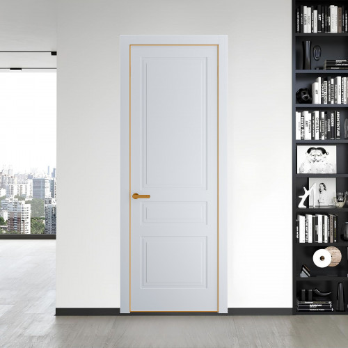 63 PE.O Вайт вставка Глухая кромка Бронза ProfilDoors Orange
