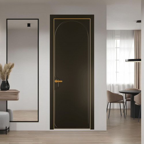 64 PE.O Перламутр Бронза вставка Глухая кромка Бронза ProfilDoors Orange