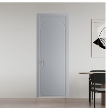 64 PE.O Смоки вставка Глухая кромка Никель ProfilDoors Orange