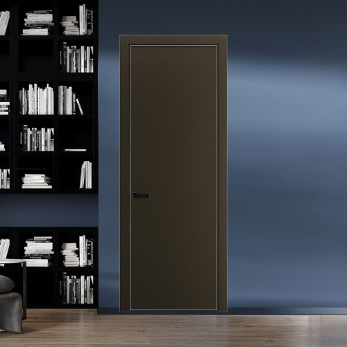 1 PE.O Перламутр Бронза Элегант вставка Глухая кромка Черный ProfilDoors Orange