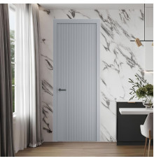 48 PE.O Смоки вставка Глухая кромка Серая ночь ProfilDoors Orange