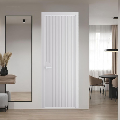 49 PE.O Крем Вайт вставка Глухая кромка Вайт ProfilDoors Orange
