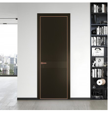 51 PE.O Перламутр Бронза вставка Глухая кромка Медь ProfilDoors Orange