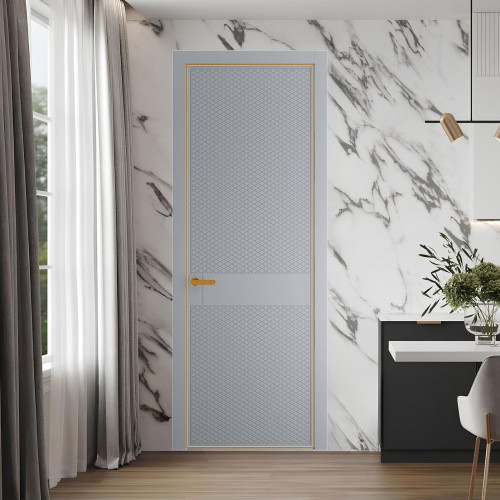 51 PE.O Смоки вставка Глухая кромка Бронза ProfilDoors Orange
