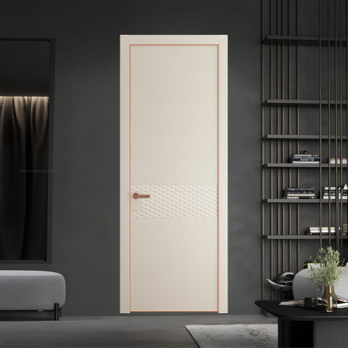 54 PE.O Кремовая Магнолия вставка Глухая кромка Медь ProfilDoors Orange