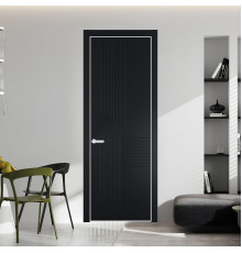 55 PE.O Блэк вставка Глухая кромка Вайт ProfilDoors Orange