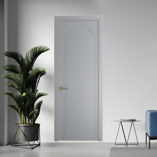 56 PE.O Смоки вставка Глухая кромка Шампань ProfilDoors Orange