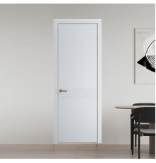58 PE.O Вайт вставка Глухая кромка Шампань ProfilDoors Orange