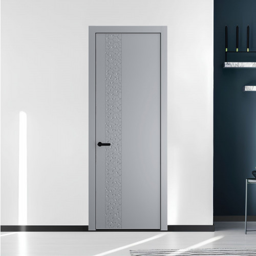 59 PE.O Смоки вставка Глухая кромка Черный ProfilDoors Orange