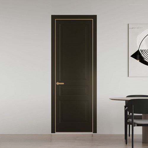 63 PE.O Перламутр Бронза вставка Глухая кромка Золото ProfilDoors Orange