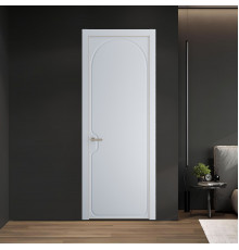 64 PE.O Лайт Грей вставка Глухая кромка Никель ProfilDoors Orange
